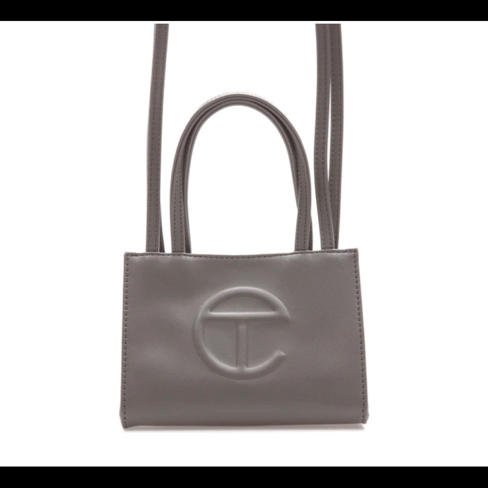 NWT Small Gray Telfar Bag
